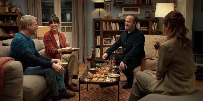 Dineu cu vecinii de sus